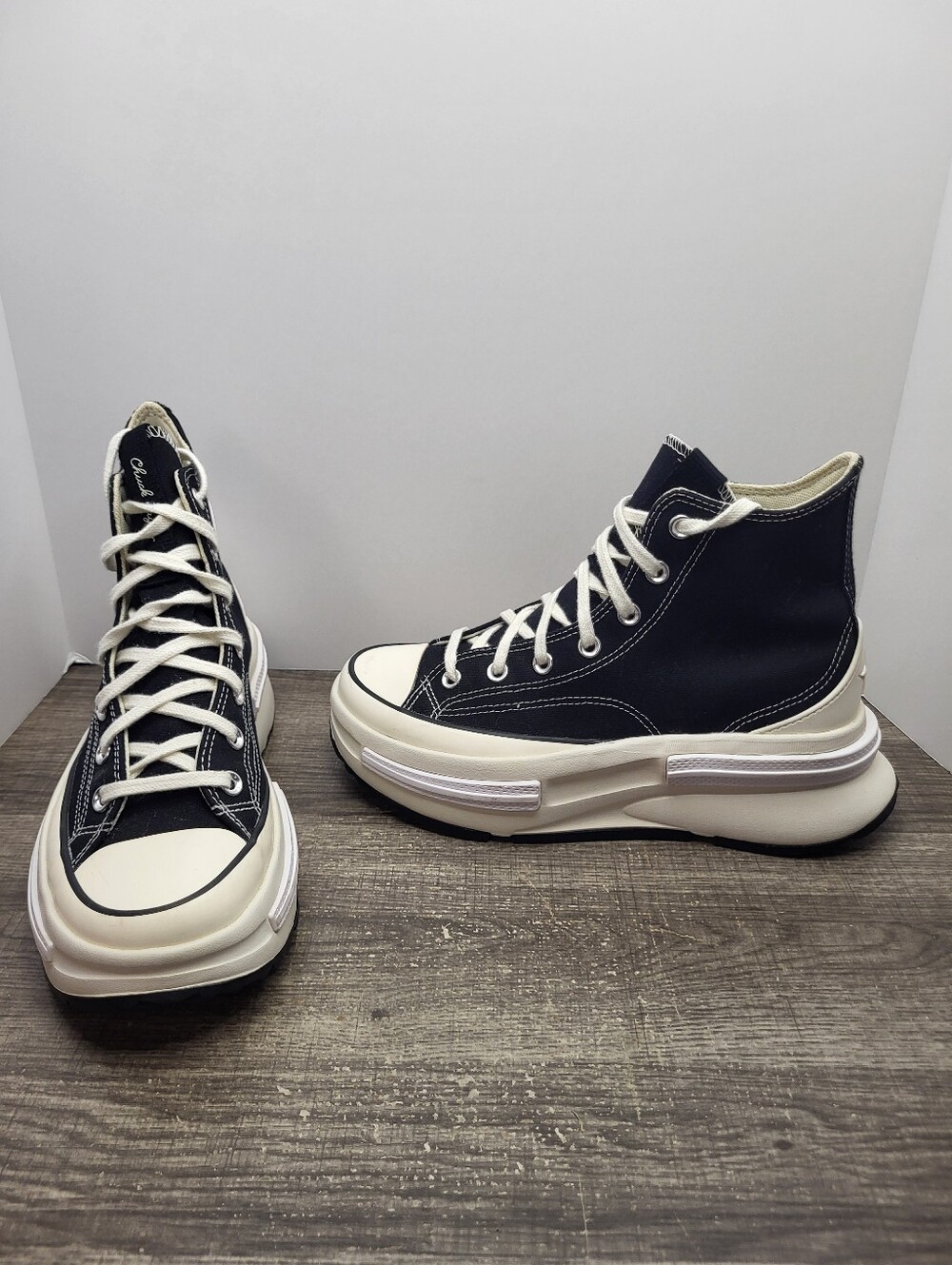Converse Run Star Legacy CX High Black Sneakers Shoes Women’s Size 8.5